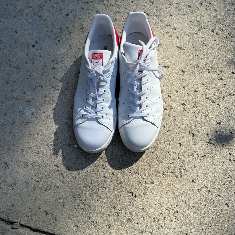 Adidas Stan Smith Men's White Sneakers. Size 13